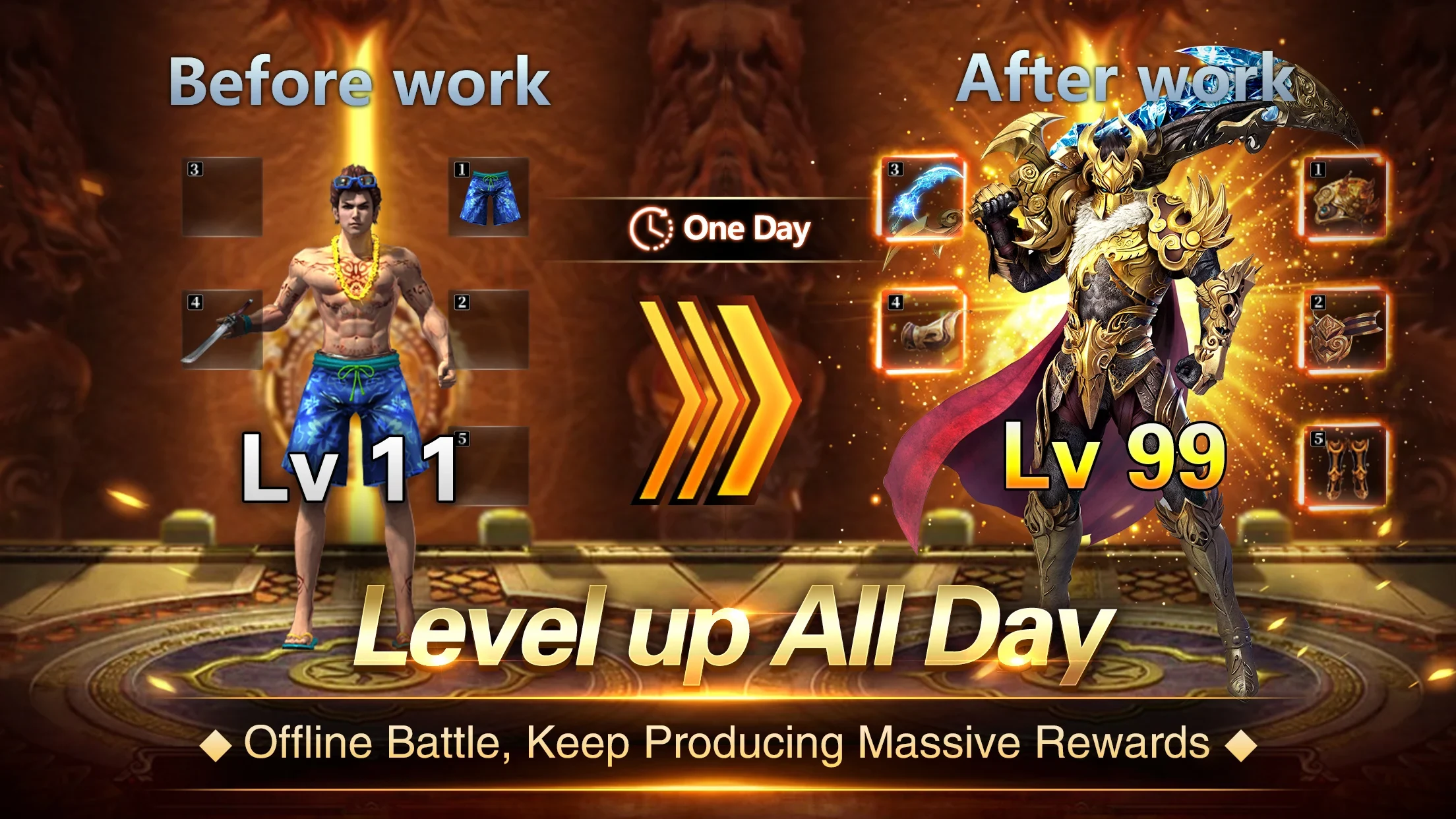 Idle muRPG - AFK MMORPG screenshot